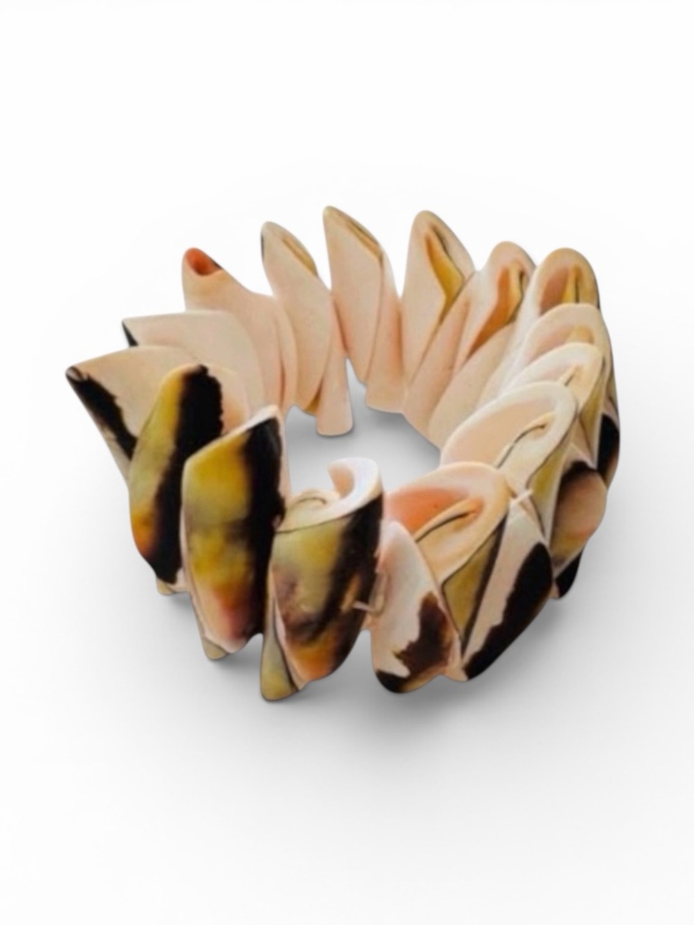Lisa Robertson Natural Shell Stretch Bracelet